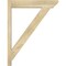 Ekena Millwork Traditional Slat Rough Sawn Outlooker, Douglas Fir, 6"W x 28"D x 36"H OUT06X28X36TRA06RDF - alternate 4